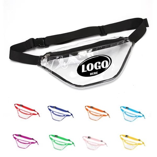 Clear waterproof outlet fanny pack